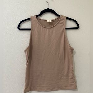Nude tank top